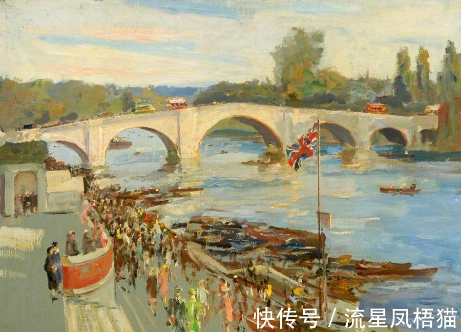 阿尔斯特博物馆$格拉斯哥画派:喜欢在户外自然光下作画,油画采用自然主义风格