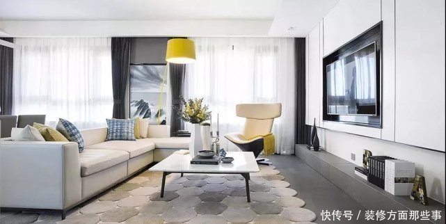 装修|113平三居室开放性设计,清峻克制的现代风扑面而来