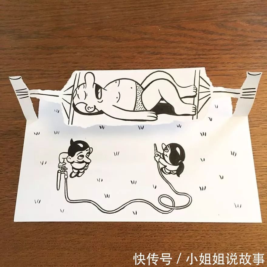 创意&“一张A4纸被他玩出了千万种创意!这脑洞也太大了…”