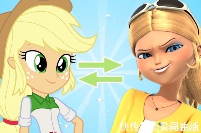 s当“小马宝莉”遇到“瓢虫少女”合体变身成为一个人时!