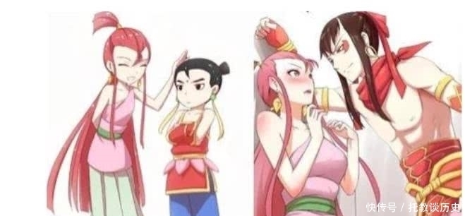 哪吒|当童年追的CP长大之后,蓝兔黑小虎太配了,海绵宝宝有点辣眼睛!