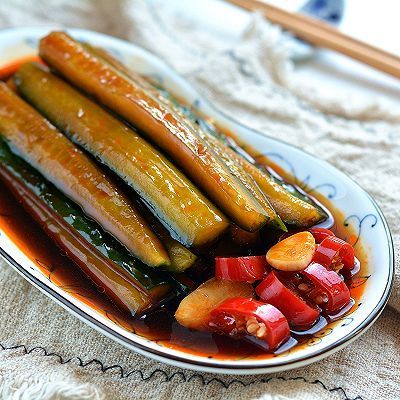 爆腌香辣黄瓜