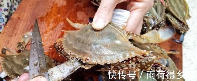 海蟹|螃蟹不要直接下锅蒸，记住这3点，螃蟹的黄色就不会流出来！