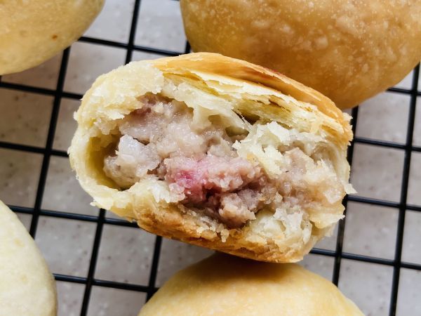 油酥|苏式鲜肉月饼