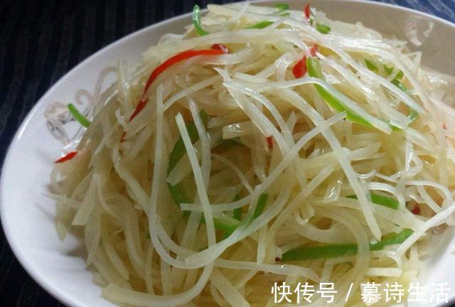 醋溜土豆丝的家常做法 营养丰富又美味
