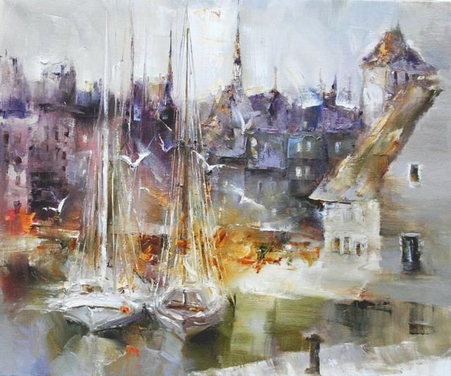 艺术学院!奔放的心:俄罗斯女画家安捷利卡超凡脱俗、别具一格的油画作品