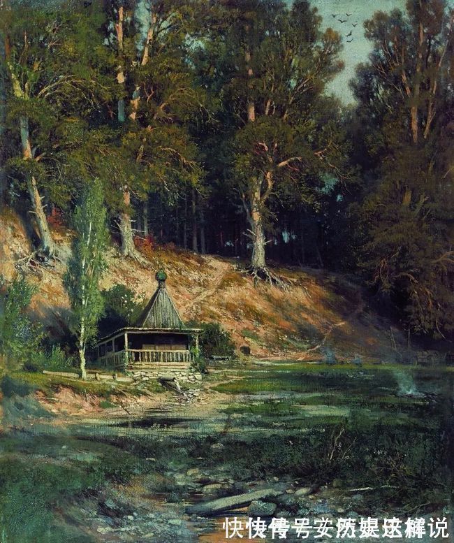 那个时代$俄罗斯杰出风景画家希施金的作品,诗一般的境界!