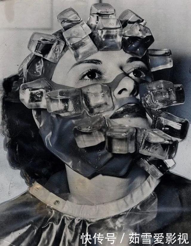 面膜|12幅老照片告诉你,为了变美,上个世纪的女人有多拼