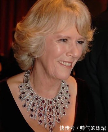 伊丽莎白 卡米拉的蛇形项链20年前做情人时查尔斯送的,蛇蝎气质一目了然