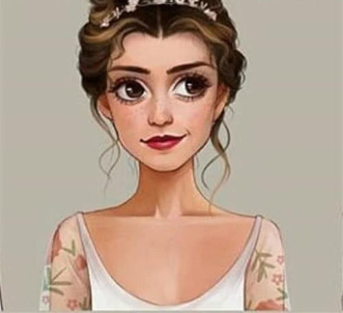 迪士尼公主|换上新发型的迪士尼公主,安娜最美,艾莎画风突变