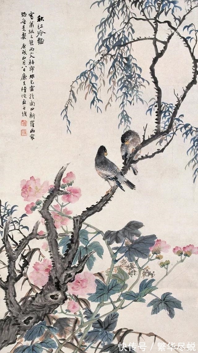 造诣#清代全能画家陆恢,作品之美,刷新你对绘画的认知!