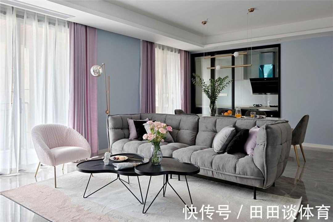 粉红|90后小夫妻设计的婚房,全屋冒着粉色泡泡,这才是幸福该有的样子