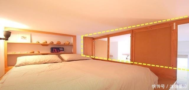 柜门|明明是一居室,打满墙柜子把2间卧室藏里面,30㎡要住一家4口!
