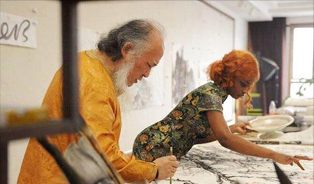 皈依#53岁画家杨彦：娶21岁非洲学生，生了俩混血儿后，为何皈依佛门？