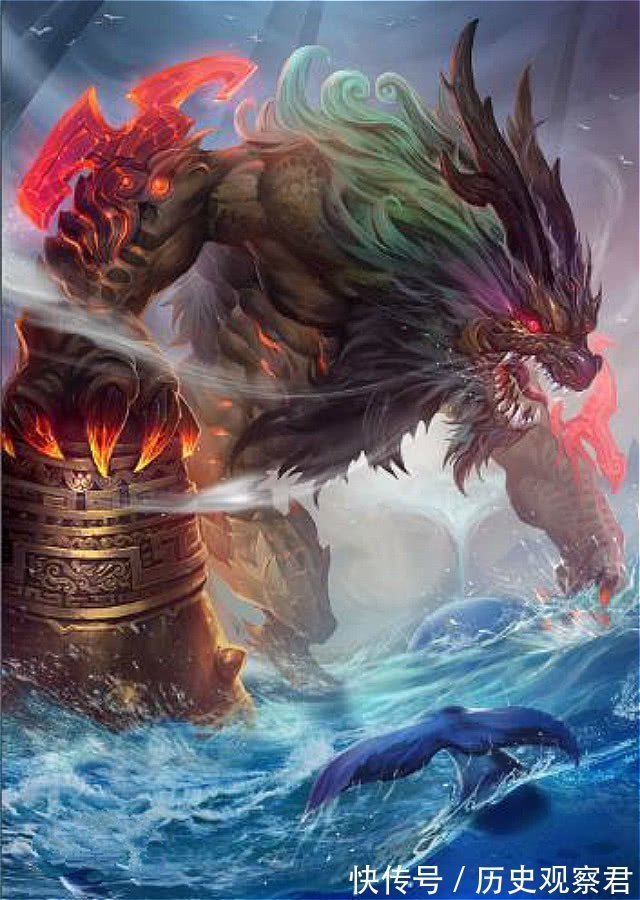 睚眦#为何龙生九子,没有一条是龙?你看看龙的妻子就明白了