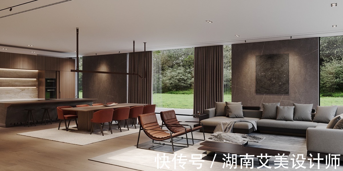 350㎡住宅空间，让自然融入空间！