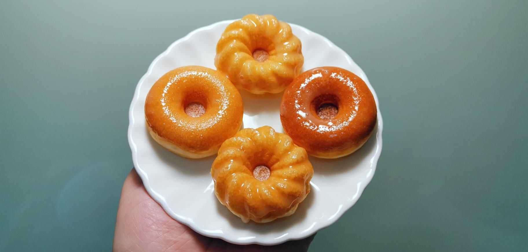 甜甜圈最新做法，不用油炸，15分钟出锅，比面包还好吃！