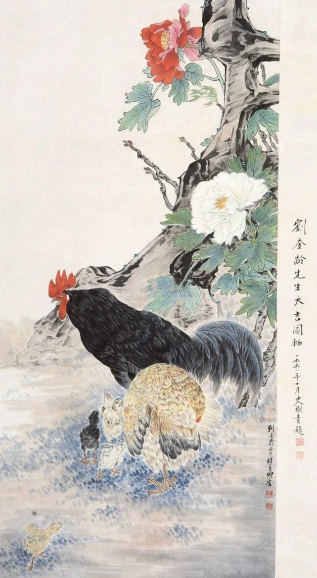 油画$作品胜过齐白石,国画风格超过冷军,一张国画价值15亿