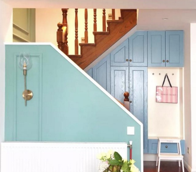 抽屉|楼梯只用来上下楼学会这么设计,书房、储物间都有了,太实用!