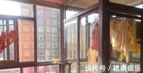 房子|晒晒同事的房子，头一次见阳台这样隔断，晾衣服再也不到处湿答答