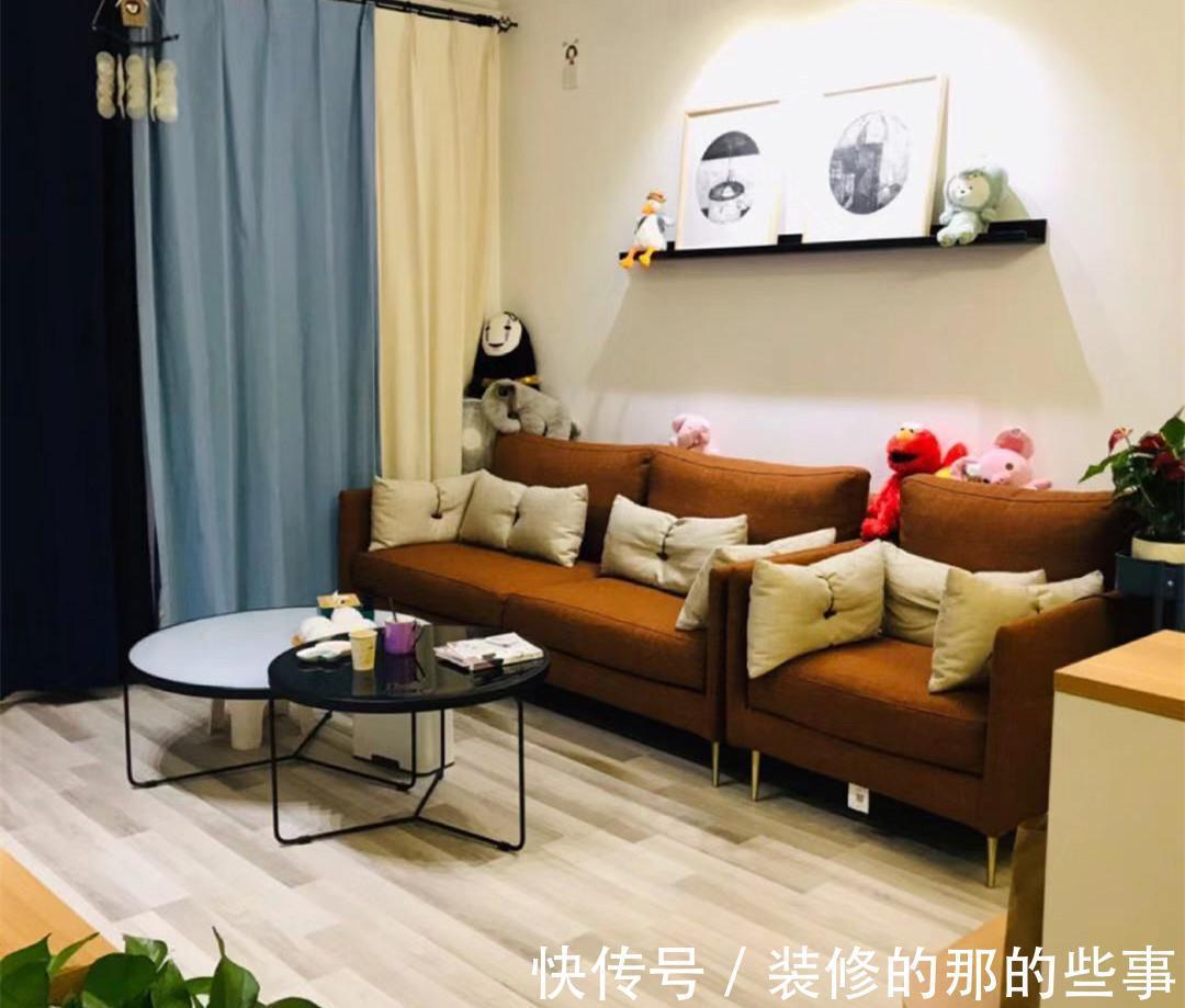 柜子|49平米小户型，温馨又舒适，进门就有一张床，这样设计太实用了