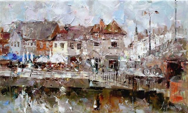 艺术学院！奔放的心：俄罗斯女画家安捷利卡超凡脱俗、别具一格的油画作品