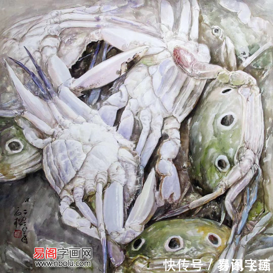 字画!陈石松字画欣赏 这是我见过最具思想性的国画了