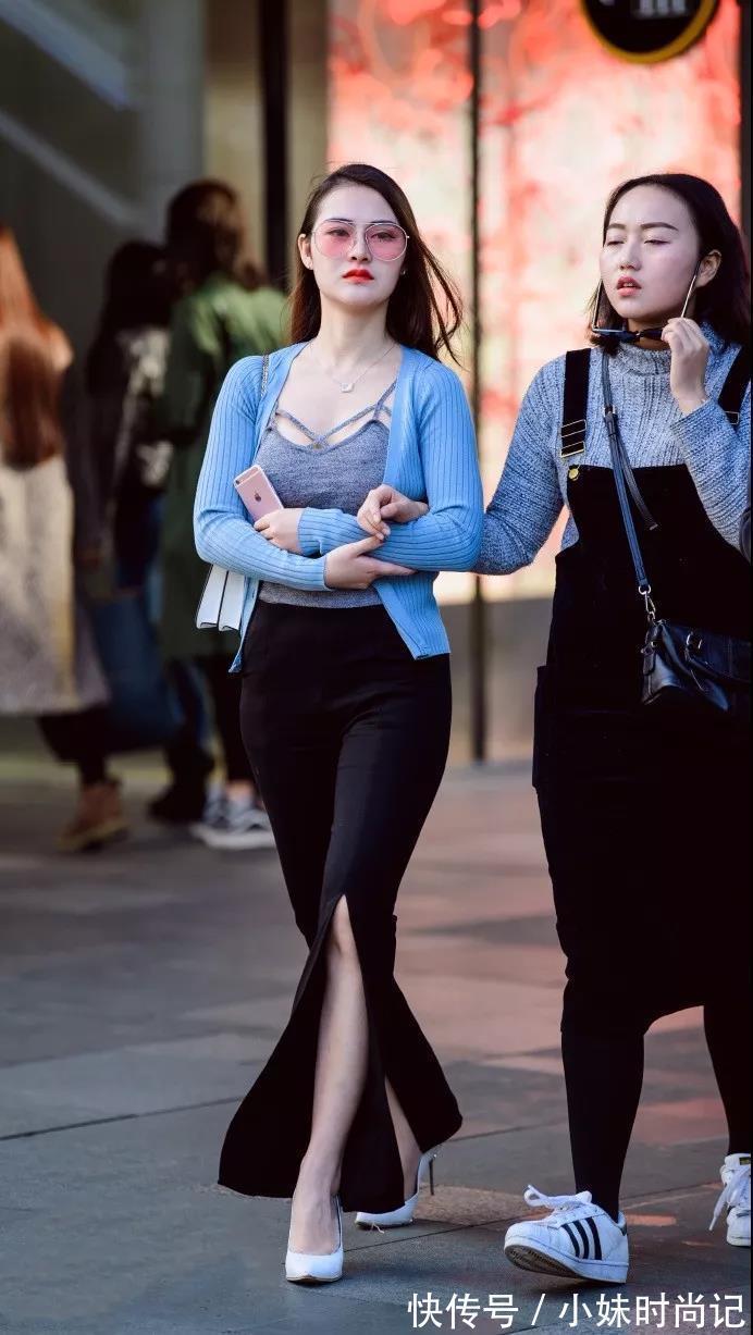 气质 街拍路人,百搭,显高,显腿长的穿搭参考,让你做个气质优雅女神