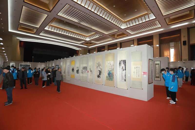 “盛世典藏 墨香穰原”中国近现代名人名家书画展在河南邓州举办