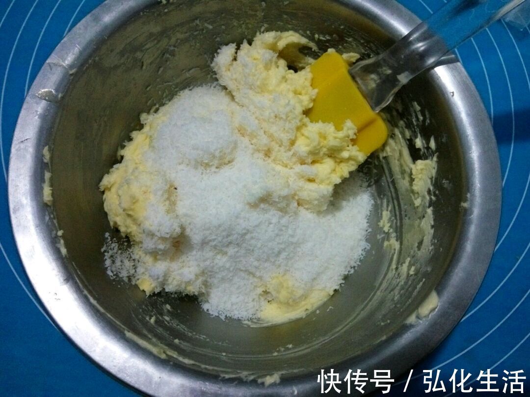 香浓|下午茶甜点椰丝曲奇,香浓可口,营养美味