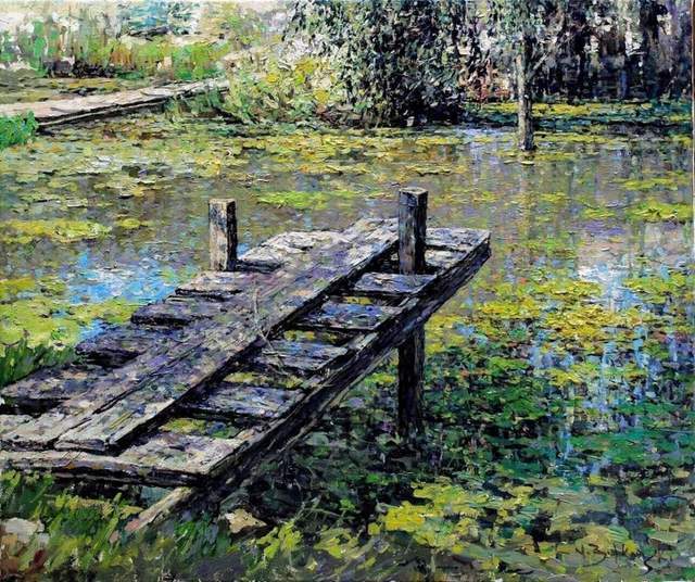 ni@保加利亚画家nikolo.balkanski油画风景、人物经典作品