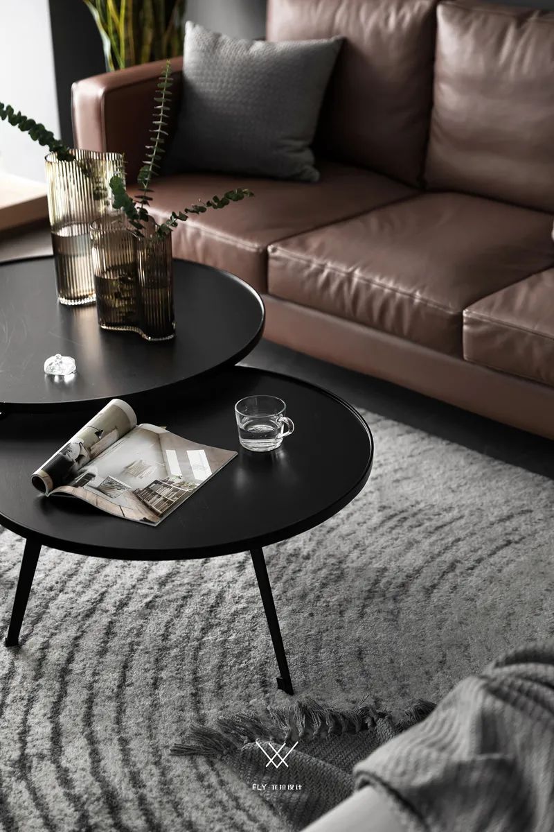 现代|135㎡现代简约，高级时尚黑白灰，生活舒适而唯美