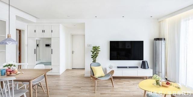 空间|89平三居室新房,进门鞋柜太满意,这么装漂亮又省空间,晒晒!