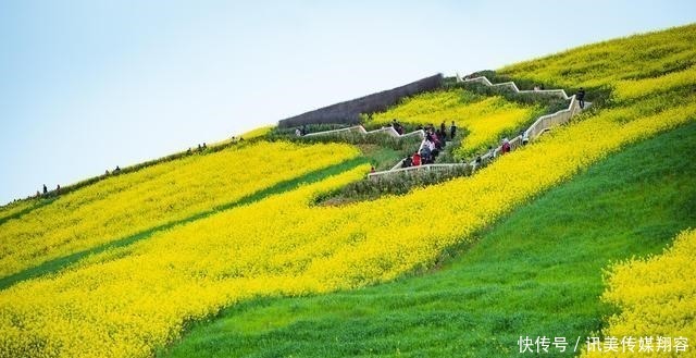 百万亩油菜花在这里开得正艳，这座小城正在打开秦岭南麓的春天