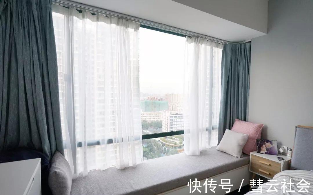 转角|如果你家有飘窗，窗帘可以这样来安装，不止好看档次也高！