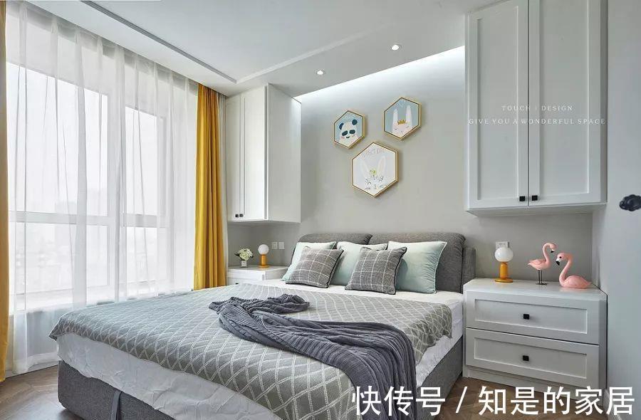 沙发|75平的北欧风小户型二居室，卡座也作为沙发，好实用