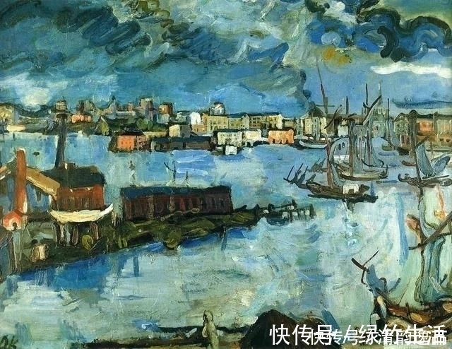 分离派|奥地利表现主义画家,奥斯卡·科柯施卡,油画作品欣赏
