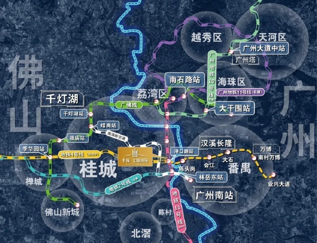 地铁|楼市潮退之后,有人在裸泳,有人却包揽广佛双冠!