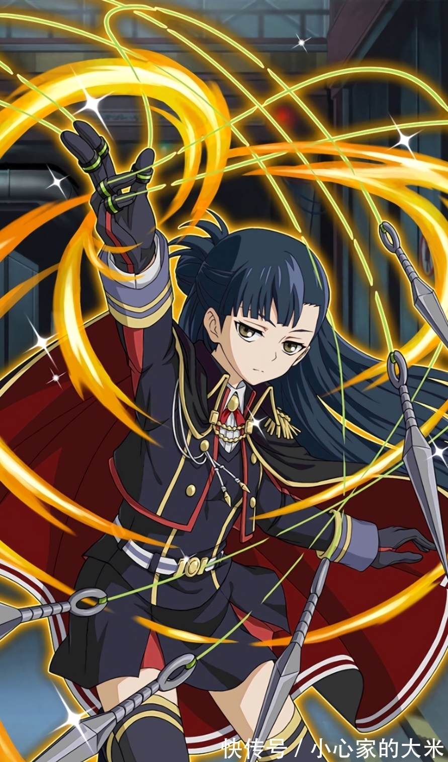 全面屏|《终结的炽天使》雪见时雨,动漫全面屏壁纸,冰山形态的冷美人