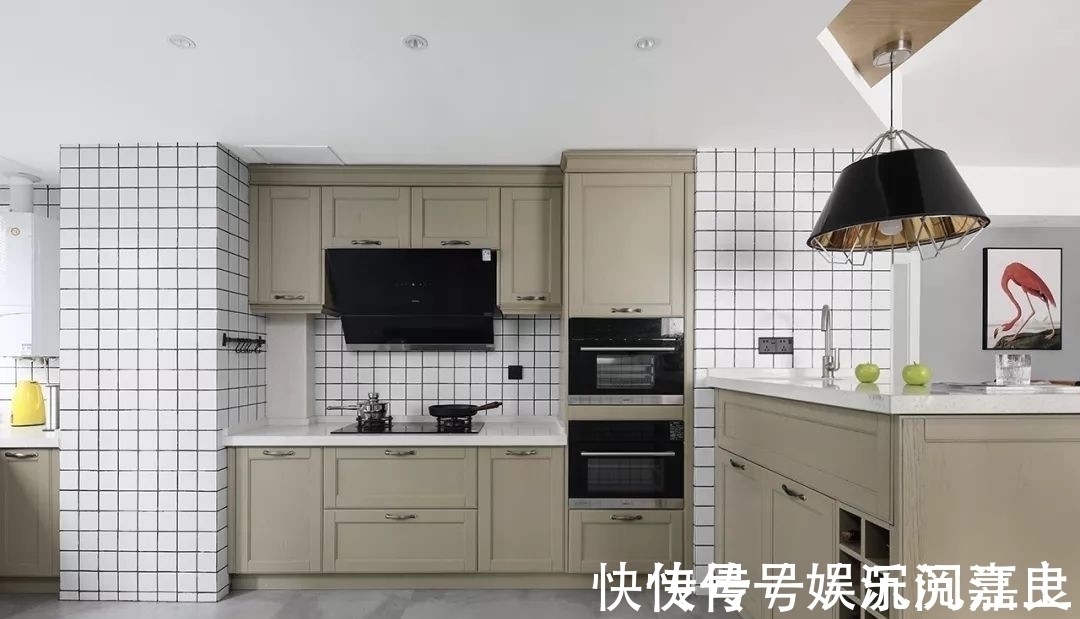 时尚|130㎡现代简约,书房天花是幅画,活力舒适好童趣