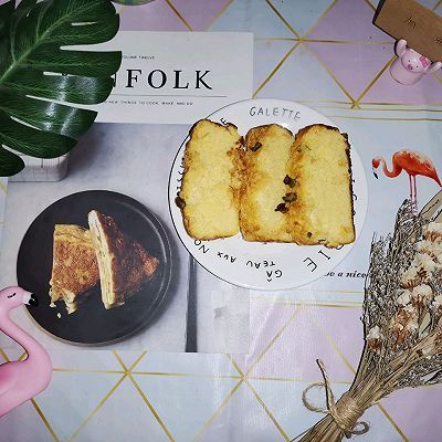 玉米面|玉米面肉松蛋糕