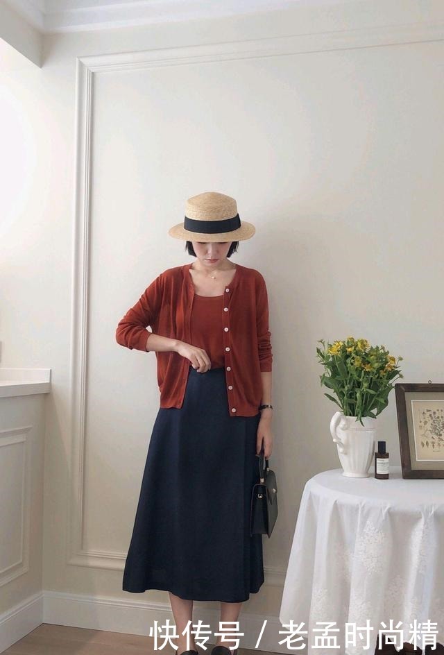 气质如兰的穿搭造型, 高级感就在“一件”之间, 不许你不知道
