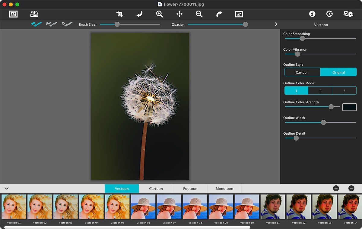 JixiPix Artoon for Mac v1.11.0 照片转漫画-下载否