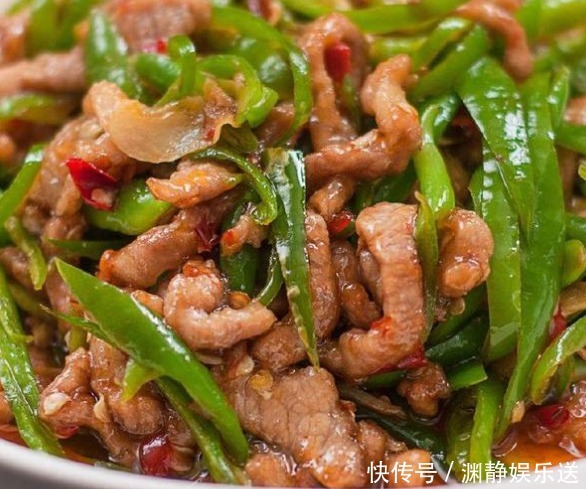  家常菜|肉丝滑嫩，青椒爽口，百吃不厌得家常菜，孩子最爱吃了呢