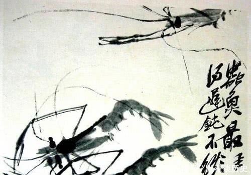 倒影|齐白石作画结束,女弟子以为没画完,补上几笔,764万变成63万