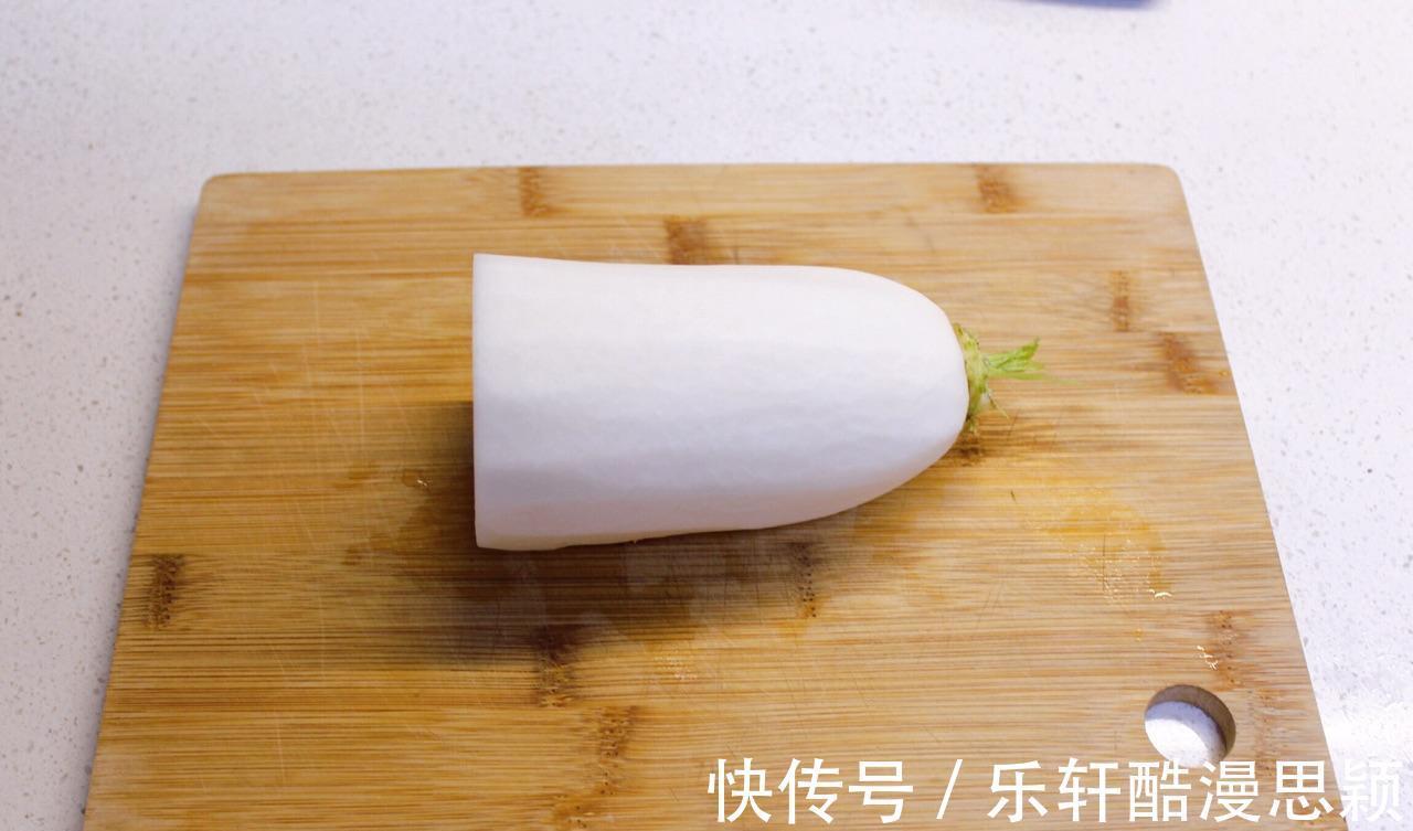 白萝卜丝咸什 ,夏季养生饮食,当早餐快捷又方便