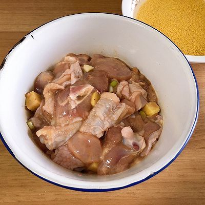 小米蒸鸡腿