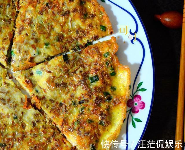 家人|这个煎蛋海陆双汇，外酥里嫩，家人夸我做得特别好吃