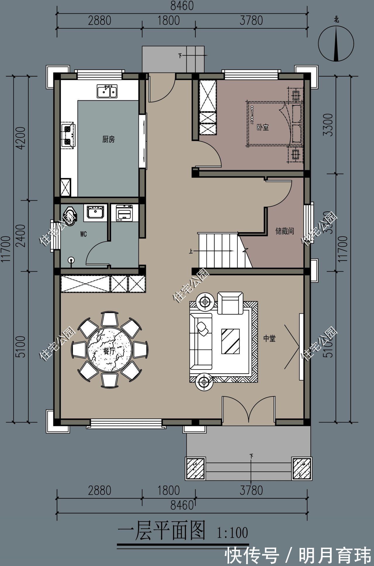 小院|这8套别墅图纸火了,第2套中式小院造价仅30万,第6套点赞50万