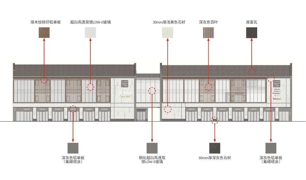 商街|北京万科翡翠西湖小镇中心·西庐集